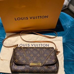 Louis Vuitton PM Favorite Crossbody + Clutch